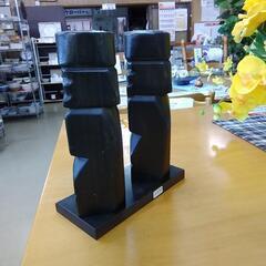 木彫人形 北海道民芸の画像