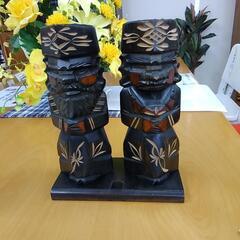 木彫人形 北海道民芸