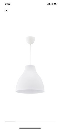 【新品未使用】IKEA  MELODI メロディ　ペンダントライト　38センチ