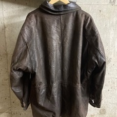 ヴィンテージ　レザージャケット　本革の画像