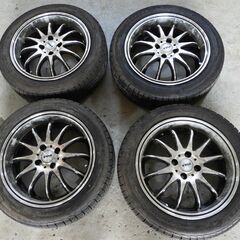 【TH-044】ホイール+タイヤセット☆185/55R16☆16×6.5J 4穴/PCD100