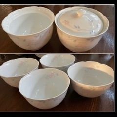 【中古】同一柄の器の画像