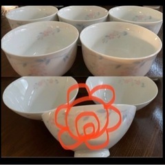 【中古】同一柄の器の画像