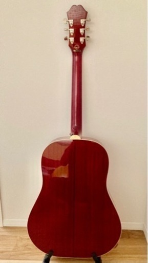 美品！ ギター エピフォン 1963J-45/CH  ワインレッド