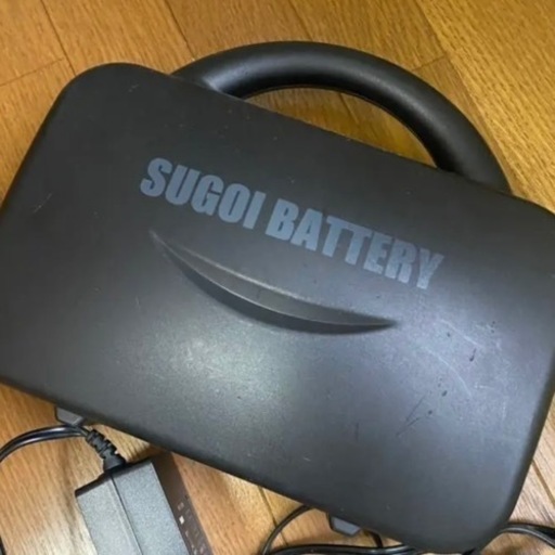 【100v対応】「取引中」システムトークス　ポータブル電源　75000mAh スゴイバッテリー　sugoi battery