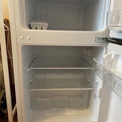 2段式冷蔵庫　Hisenseの画像