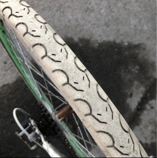 70◇小径自転車 21technology 26インチ 自転車 6段変速 走行OK