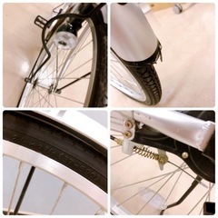【売約済】自転車 26インチ ABELIA アベリア 変速なし自転車 ママチャリ ベル無しの画像
