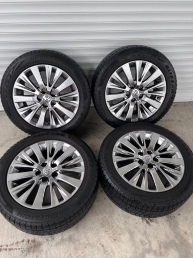 20後期　アルファード ヴェルファイア 純正ホイル　ブリヂストンスタッドレス