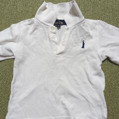 【祝日限定0円】EASTBOY100サイズ 白長袖シャツ
