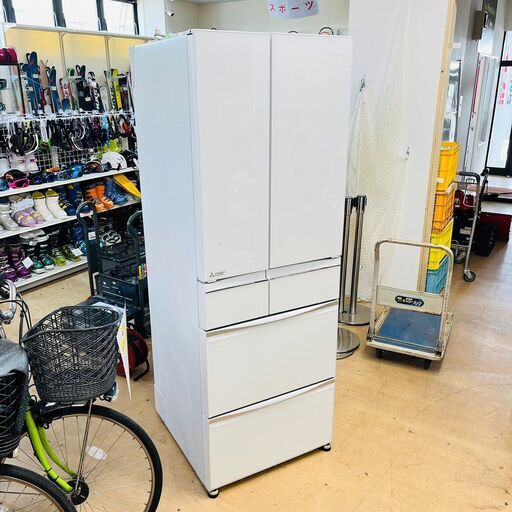 【ジモティ特別価格】三菱/MITSUBISHI 冷蔵庫 MR-MX50F-W 503L 2020年製