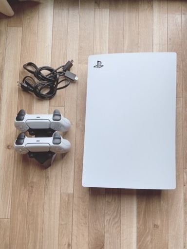 PS5 ディスクエディション　コントローラ2個　充電台付き　9月値上げ対応品