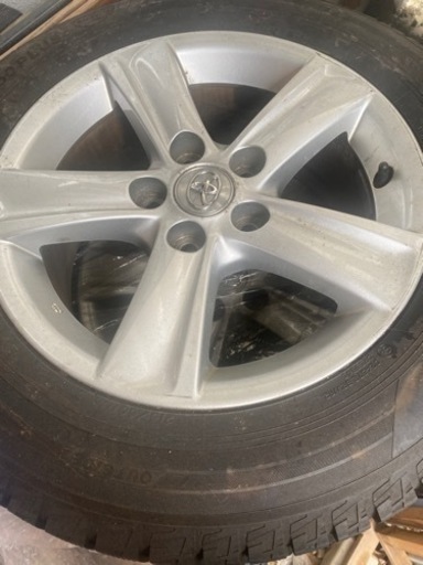 値下215/60r16トヨタ純正タイヤホイール4本セッド