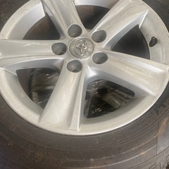 値下215/60r16トヨタ純正タイヤホイール4本セッド