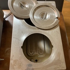 最終値下げ品！【マルゼン ホテルパン 丸型×2】Maruzen/電気卓上ウォーマー 業務用 の画像