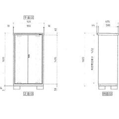 【駐車場+物置賃貸】豊町2丁目月極駐車場
