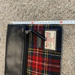 ハリスツイード　Horris Tweed クラッチバッグ　セカンドバッグの画像