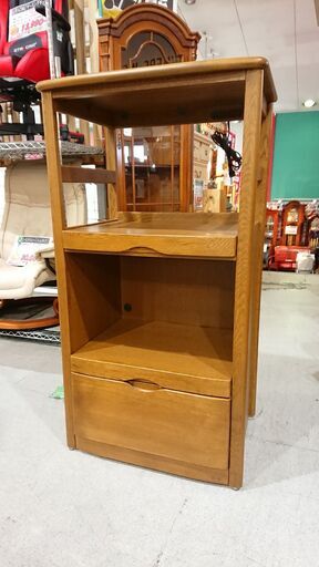 【浜本工芸】キッチン台　レンジ台　キッチンカウンター　楢材 浜本工芸】キッチン台 レンジ台 キッチンカウンター 楢材