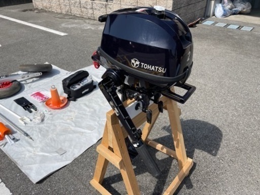（取引決定）ゴムボート船外機セット