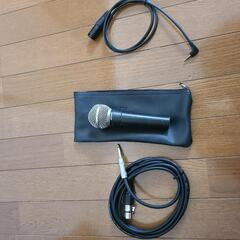 【取引確定しました】CP10MPスピーカー、SHURE SM58ダイナミックマイクのセット販売の画像