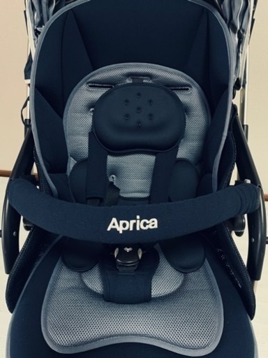 Aprica アップリカ オプティアクッションAB ネイビークラシック