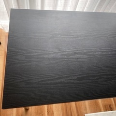 ニトリ　デスク　プレフェ組み合わせシリーズ　ブラックの画像