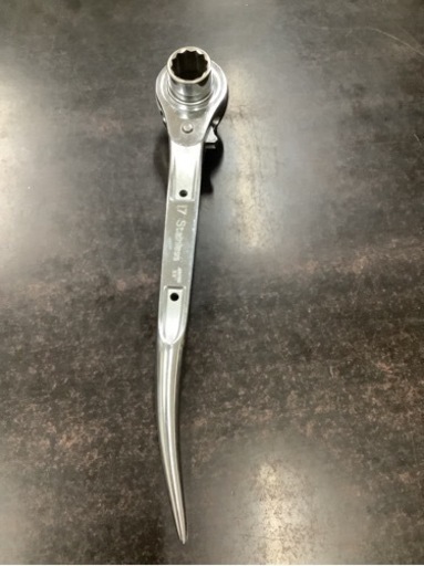 トップ工業 (TOP) 両口ラチェットレンチ 総磨き 17x21㎜　リサイクルショップ宮崎屋　佐土原店　23.10.4F