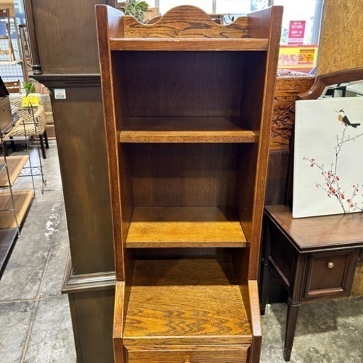 ②三越ブルージュ家具【美品】キャビネット カップボード 飾り棚 食器棚