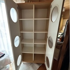 収納 タンス おしゃれ 家具 棚　キャスター付きの画像