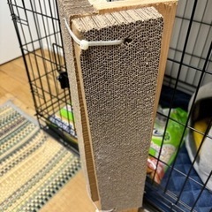 猫　爪研ぎ　DIY品　もらってくださいの画像