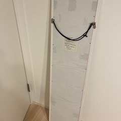120センチ姿見　白の画像