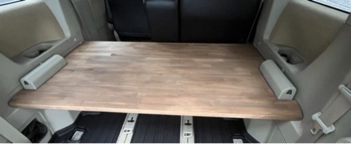DIY作成 デリカD5 サードシート棚 置くだけ ボード