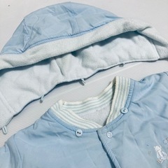 【日本製・CELEC】フード防寒オクルミ＆カバーオール 50〜80の画像