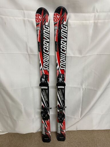 【北見市発】スノーカービング  CARVING TURN カービングスキー板 黒 120cm TYROLIA SX4.5 (E2026wY)