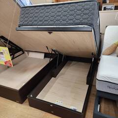 【愛品倶楽部柏店】シモンズ/フランスベッド 跳ね上げ式シングルベッドの画像
