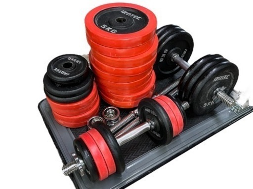 NO.964 iROTEC ダンベル 計110kg