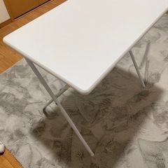 【ニトリ】折りたたみデスクフレッタWH