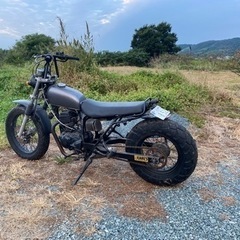 (お話中募集一時停止)tw200 カスタム　実働　書類あり　倉庫整理のための画像