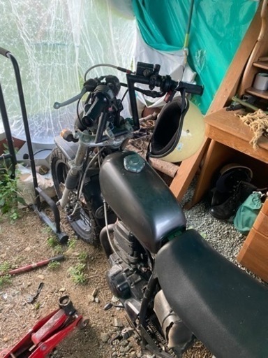 (お話中募集一時停止)tw200 カスタム　実働　書類あり　倉庫整理のため