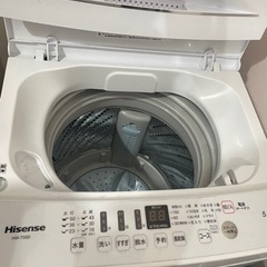 Hisense 洗濯機5.5kg　2020年製　(最終値下げ)の画像
