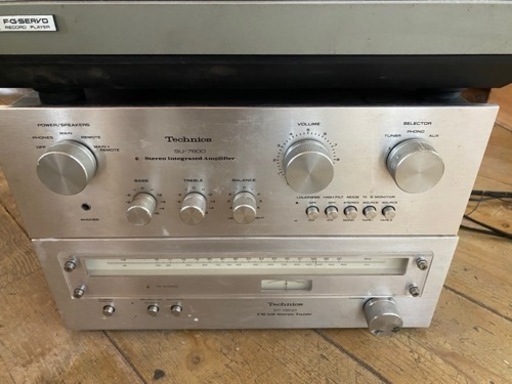 レコードプレーヤー機器テクニクスまとめて