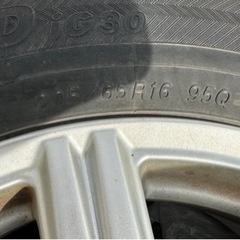 アルファード系冬タイヤの画像