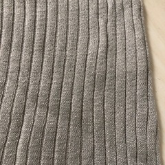 【美品‼️】薄手のラメ入りセーター　グレー🩶の画像