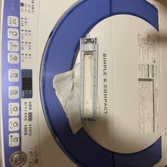 シャープ洗濯機　7キロ　給水＆排水ホース付の画像