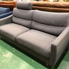 【愛品館八千代店】ニトリ　3人用布張りソファ　NポケットA4R