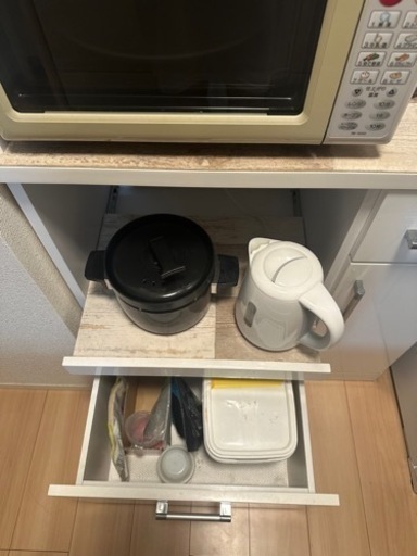 【決まりました】キッチン 収納棚 金額交渉可です！