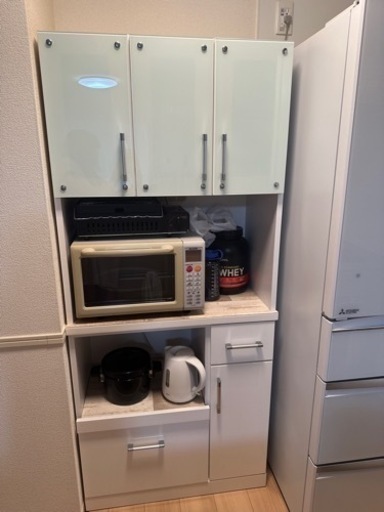 【決まりました】キッチン 収納棚 金額交渉可です！
