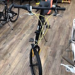 変速付　折りたたみ自転車　WACHSEN　ブラック　20インチ