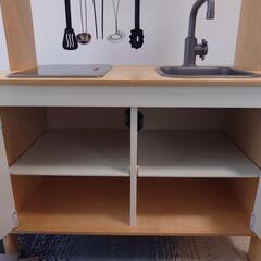 IKEAおままごとキッチンDUKTIG　おまけ付の画像
