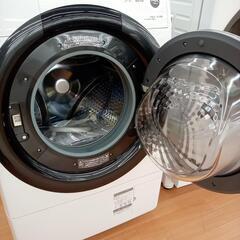 格安！SHARP ドラム式洗濯機 本体　機内清掃済 シャープ公式通販】 【右開きタイプ】プラズマクラスタードラム式洗濯